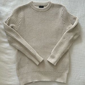 JCREW MENS XS woven sweater